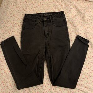 American Eagle high-rise skinny jeans